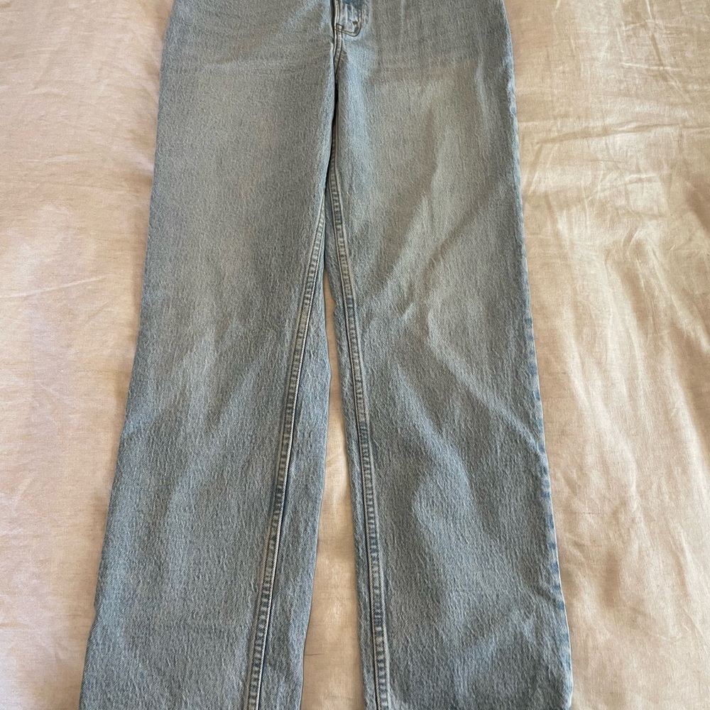 Abercrombie & Fitch Light Blue Straight Leg Jeans